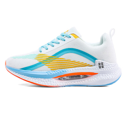 Factory direct foreign trade plus size lovers cold adhesive sneaker popcorn air cushion running shoes tide shoes sneakers