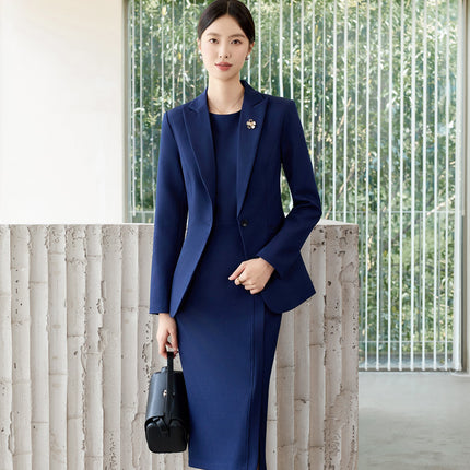 Suit Dress Suit Women's Professional Formal Wear Spring & Fall 2025 New Elegant Slim Fit High-End Small Suit Jacket