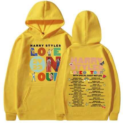 [Cross-border European Code] 2023 Love on Tour Concert Hoodie HarajukuHoodie