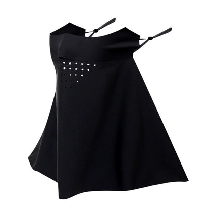Summer New Traceless Anti-UV Women's Ice Silk Breathable Sunscreen Full Face Sunshade Mask Neck Face Gini