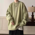 Single sweater green / L