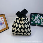 Houndstooth black