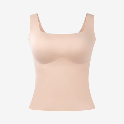 Tangge Silk Camisole Women's Inner Base Outer Wear Beautiful Back Mulberry Silk Bra One-piece Top with Chest Pad