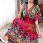 48 flowers. / free size (40.00 kg-70.00 kg can wear)