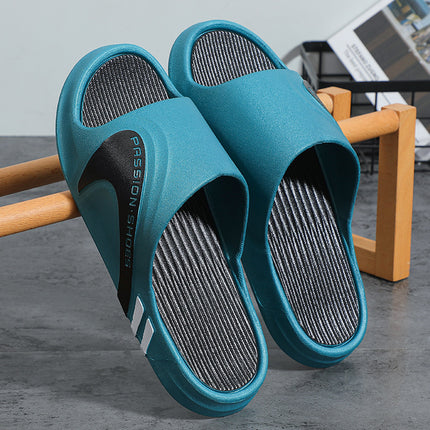 Slippers Men's Casual Summer Outer Wear Sports Non-slip Odor Deodorant Slip-on Feeling Men's Sandals and Slippers Open Toe Platform Beach Shoes