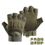 Half finger tactics four blocks-green / L