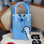 Sky blue = little yellow duck
