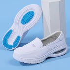 White hollow nurse shoes / 34