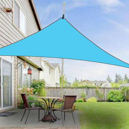 Cross-Border Canopy Tent Large Courtyard Sunshade Outdoor Camping Silver-Coated Triangular Canopy Pergola Awning