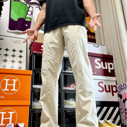 navy blue American-style Functional Outdoor Tooling Pants for Men in Winter