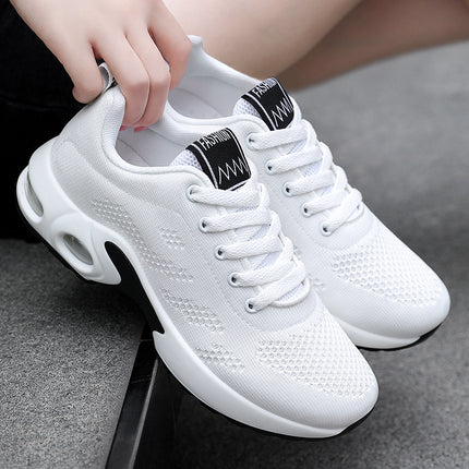 Women's Shoes 2026 New Air-Cushion Shoes Korean Style Fashion Trendy Foreign Trade Women's Shoes Soft Sole Breathable Sports Shoes for Women