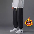 Hemp rope leggings [fleece] black / S