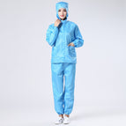 Blue [hooded split suit]] / 5XL