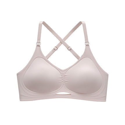 2024 Big U Beautiful Back New Exterior Enlarged Breast Underwear Cartoon Chest Shown Chest Big Push-up Shaping Chest Goddess Traceless Sexy