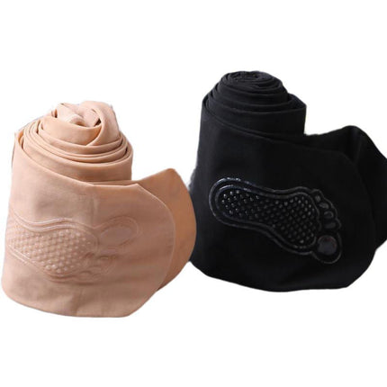 Women's Spring and Autumn Sheer Leg Socks, Natural Nude Feel, Thin Base Layer Socks, Slight Compression Slimming Socks, Sun Protection Shaping