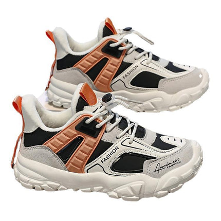 Women's Cotton Shoes 2023 New Autumn and Winter Plush Women's Shoes for Older Children and Junior High School Students Lightweight Soft Sole Sports Running Shoes