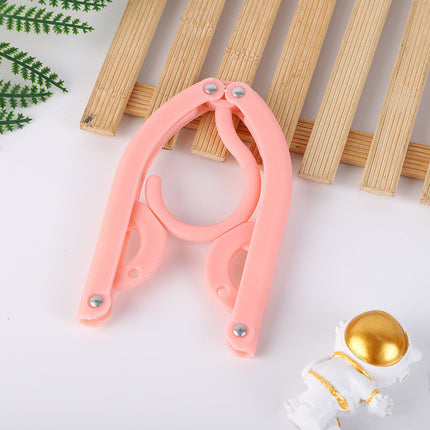 Folding hanger multi-functional drying rack non-slip outdoor travel portable hanger travel home magic clothes wholesale