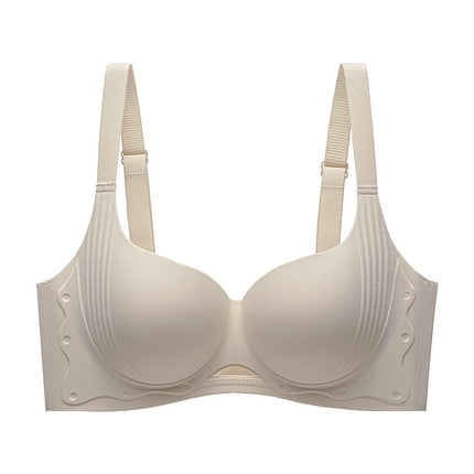 Original Underwear Women's Small Chest Push-up Show Anti-sagging Paramilis Pull-up Adjustable Upper Thin Lower Thick Bra