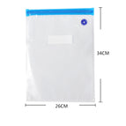 Blue zipper model 26*34cm