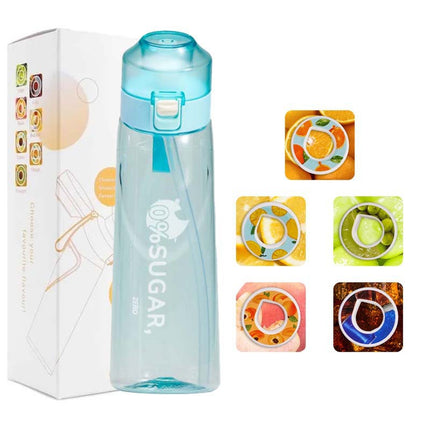 Cross-Border Popular Drinking Water Artifact 0 Sugar 0 Calorie Extract Fruity Flavor Ring Cup with Hand Rope Portable Outdoor Sports Water Cup