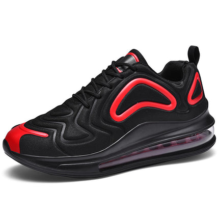 Cross-Border Large Size Casual Sports Couple Shoes Air Cushion Running Shoes Comfortable and Versatile Trendy Popular Mesh Hiking Shoes for Men