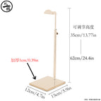 Mirror rose gold large D head base thickened