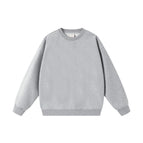 Round neck style - floral gray / S