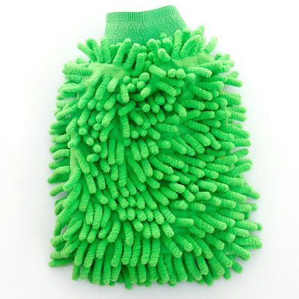 Car Cleaning Gloves Chenille Coral Gloves Car Washing Double-sided Rag fleece-lined Thickened Car Washing Gloves