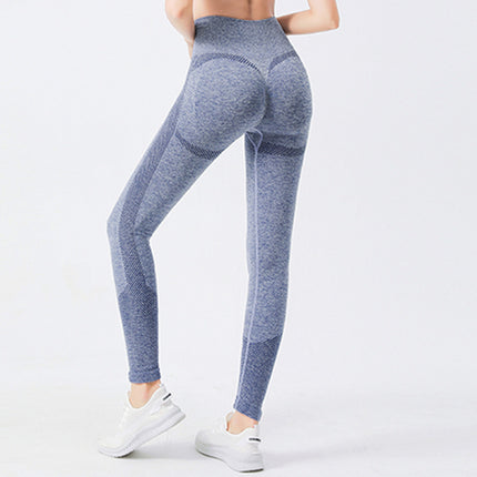 Tiktok Bundle High-Waisted Tight-Fitting Polka Dot Sports Leggings for Women, Elastic Peach Butt Fitness Yoga Pants