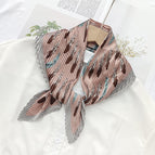 L024-116-01 snow bud / 70cm wrinkled square towel