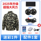 2 fans☆690,000+ camouflage 1 piece [36v wind power] storm style / M【 45-55kg 】