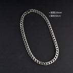 Nk chain width 10mm, chain length 50cm (8-shaped buckle)