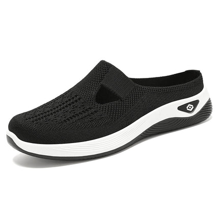Shoes Women's Cross-border plus size Women's Shoes Soft Sole Not Tired Feet Slip-on Mother Shoes Mesh Breathable Old Beijing Cloth Shoes