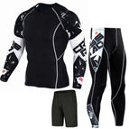 Letter white three-piece set - non-stop savings! / Xxxl ( 85-95kg )