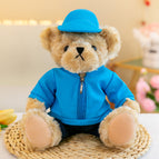 25cm [ready stock high quality] / Blue-car logo bear