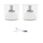 Horseshoe white (with nut) 2 wrenches