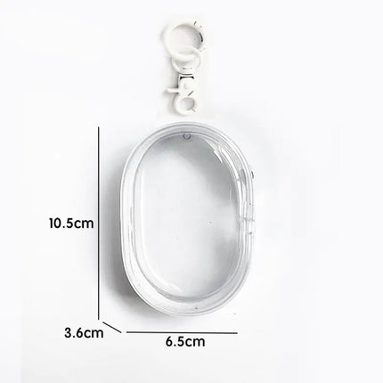 Storage Bag Mobile Phone Charger Storage Bag Transparent Data Cable Protection Box Portable Outgoing Headset Charger Protection