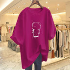 Rose red [back bear-white] / S