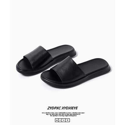 Sandals for Men in Summer, Non-Slip, Soft-Soled, Outdoor and Indoor, Thick-Soled, Outdoor Slippers for Men 1400-B