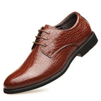 Brown lace-up shoes / 38