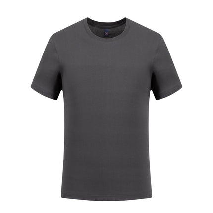 【Anhui Warehouse】Loose Fit | Ice Silk Cotton Ammonia Cotton Solid Color T-Shirt Round Neck Short Sleeve Youth Casual Boys Pullover