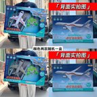 Hg-16 electric four-way remote control aircraft [with lights, two colors random] remote control battery provided