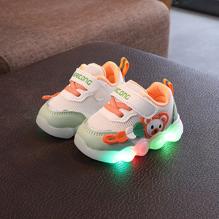 2023 Spring and Autumn new 0-1-3 years old baby shoes soft bottom non-slip light shoes baby toddler shoes sports functional shoes