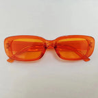 Orange frame orange slice