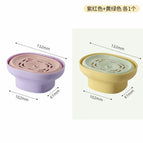 Purple + yellow-green [1 each]