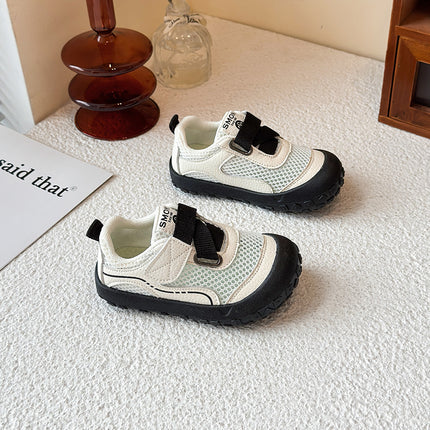 Children's sneaker 2025 Summer New Girls Biscuit Shoes Baby Board Shoes Soft Bottom Boys' Breathable Mesh Shoes Lightweight