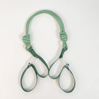 Green striped shoulder strap / Medium