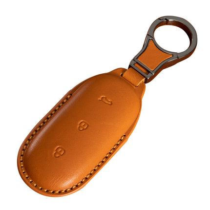 Suitable for Ideal L9 Key Cover L8 Car 2024 L7 L6 Ideal One Genuine Leather First Layer Cowhide Vegetable Tanned Leather