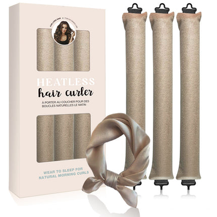 Cross-border new thick lazy sleeping non-hot curly hair curler European and American simple hair curler hook in stock wholesale
