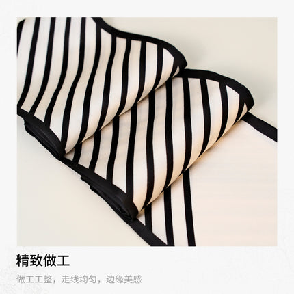 2025 European and American-style Beveled Silk Scarf Cross-border Silk Cashew Dot Long High-end Ribbon Scarf Women's Belt